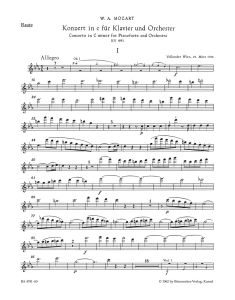 Concerto for Piano No.24 in C minor (K.491) (Wind Set)