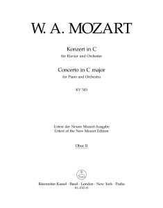 Concerto for Piano No.25 in C major (K.503) (Wind Set)