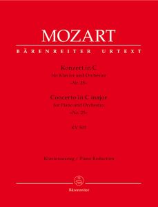 Concerto for Piano No.25 in C major (K.503) (Piano Reduction)