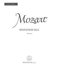 Symphony No.22 in C major (K.162) (Violin I)