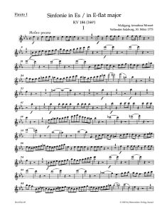 Symphony No.26 in E-flat major (K.184) (Wind Set)