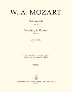 Symphony No.27 in G major (K.199) (Violin I)