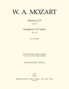 Symphony No.23 in D major (K.181) (Wind Set)