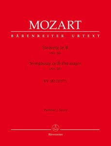 Symphony No.24 in B-flat major (K.182) (Full Score)