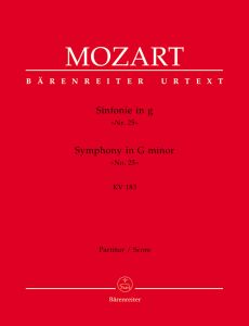 Symphony No.25 in G minor (K.183) (Full Score)