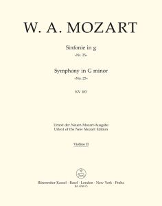 Symphony No.25 in G minor (K.183) (Violin II)