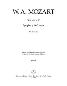 Symphony No.28 in C major (K.200) (Wind Set)