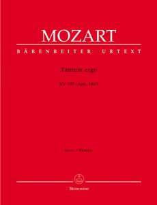 Tantum ergo in D major (K.197) (Full Score)