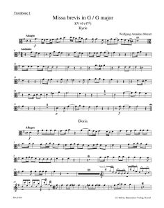 Missa brevis in G major (K.49) (Wind Set)