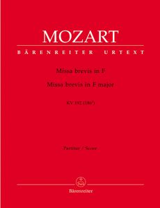 Missa brevis in F major (K.192) (Full Score)