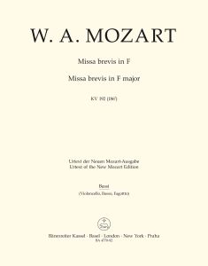 Missa brevis in F major (K.192) (Cello/Bass/Bassoon)