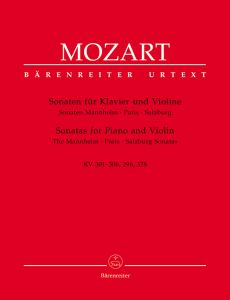 Sonatas for Violin & Piano: The Mannheim, Paris, Salzburg Sonatas