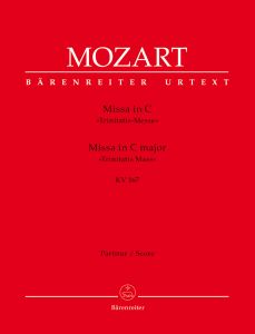 Missa in C major (K.167) (Trinitatis Mass) (Full Score)