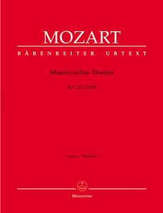 Misericordias Domini (K.222) (Full Score)