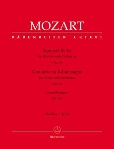 Concerto for Piano No.9 in E-flat major (K.271) (Jeunehomme) (Full Score)