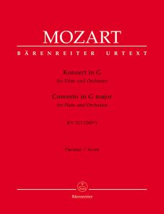 Concerto for Flute in G major (K.313) (Full Score)