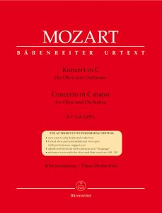 Concerto for Oboe in C major (K.314) (Oboe & Piano)