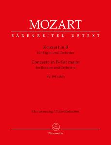 Concerto for Bassoon in B-flat major (K.191) (Bassoon & Piano)