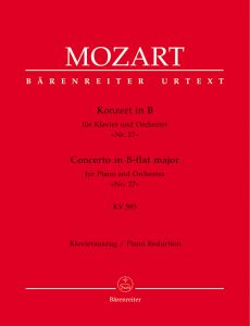 Concerto for Piano No.27 in B-flat major (K.595) (Piano Reduction)