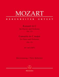 Concerto for Piano No.13 in C major (K.415) (Piano Reduction)