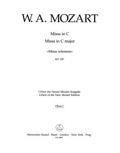 Missa in C major (K.337) (Missa solemnis) (Wind Set)