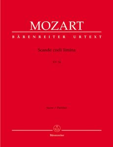 Scande coeli limina (K.34) (Full Score)