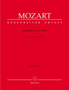 Benedictus sit Deus (K.117) (Full Score)