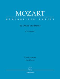 Te Deum laudamus in C major (K.141) (Vocal Score)
