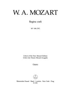 Regina coeli in C major (K.108) (Organ)