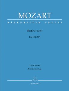 Regina coeli in C major (K.108) (Vocal Score)