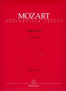 Regina coeli in C major (K.276) (Full Score)