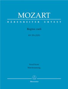 Regina coeli in C major (K.276) (Vocal Score)