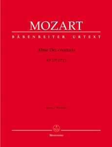 Alma Dei creatoris (K.277) (Full Score)