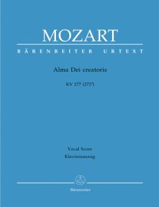 Alma Dei creatoris (K.277) (Vocal Score)