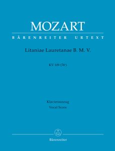 Litaniae Lauretanae B.M.V. in B-flat major (K.109) (Vocal Score)