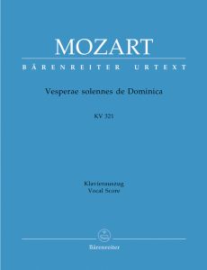 Vesperae solennes de Dominica (K.321) (Vocal Score)