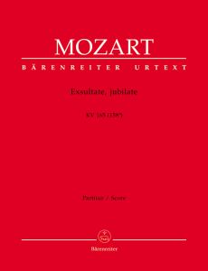 Exsultate, jubilate (K.165) (Full Score)