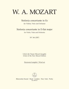 Sinfonia concertante for Violin, Viola and Orchestra in E-flat major (K.364) (Wind Set)