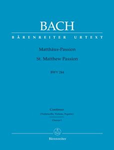 St Matthew Passion (BWV 244) (Chorus I: Cello/Bass/Bassoon)