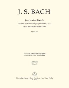 Motet No.3: Jesu, meine Freude (BWV 227) (Viola/Viola II)