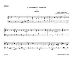 Motet No.6 Lobet den Herrn, alle Heiden (BWV 230) (Organ)