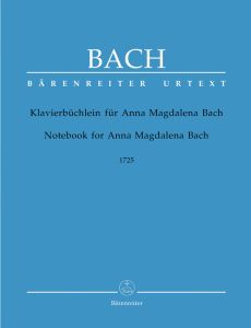 Notebook for Anna Magdalena Bach 1725 (Piano)