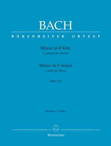 Mass in F major (BWV 233) Lutheran Mass 1 (Full Score, paperback)