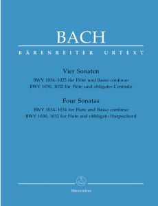 Four Sonatas for Flute & Basso continuo / Harpsichord