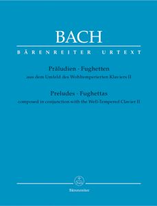 Preludes and Fughettas associated with the Well-Tempered Clavier II (Piano)