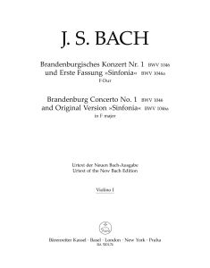 Brandenburg Concerto No.1 in F major (BWV 1046) (Violin I)