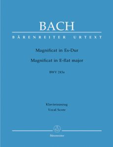 Magnificat in E-flat major (BWV 243a) (Vocal Score)