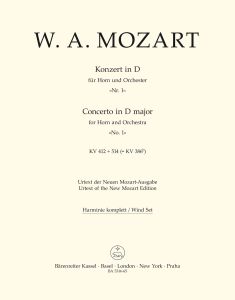 Concerto for Horn No.1 in D major (K.412 + K.514) (Wind Set)