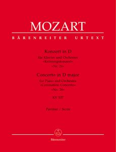 Concerto for Piano No.26 in D major (K.537) (Coronation) (Full Score)