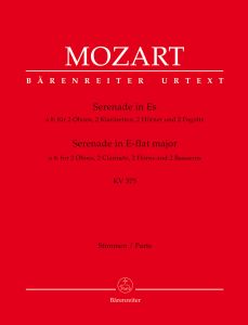 Serenade in E-flat major K.375 Octet version (Parts)